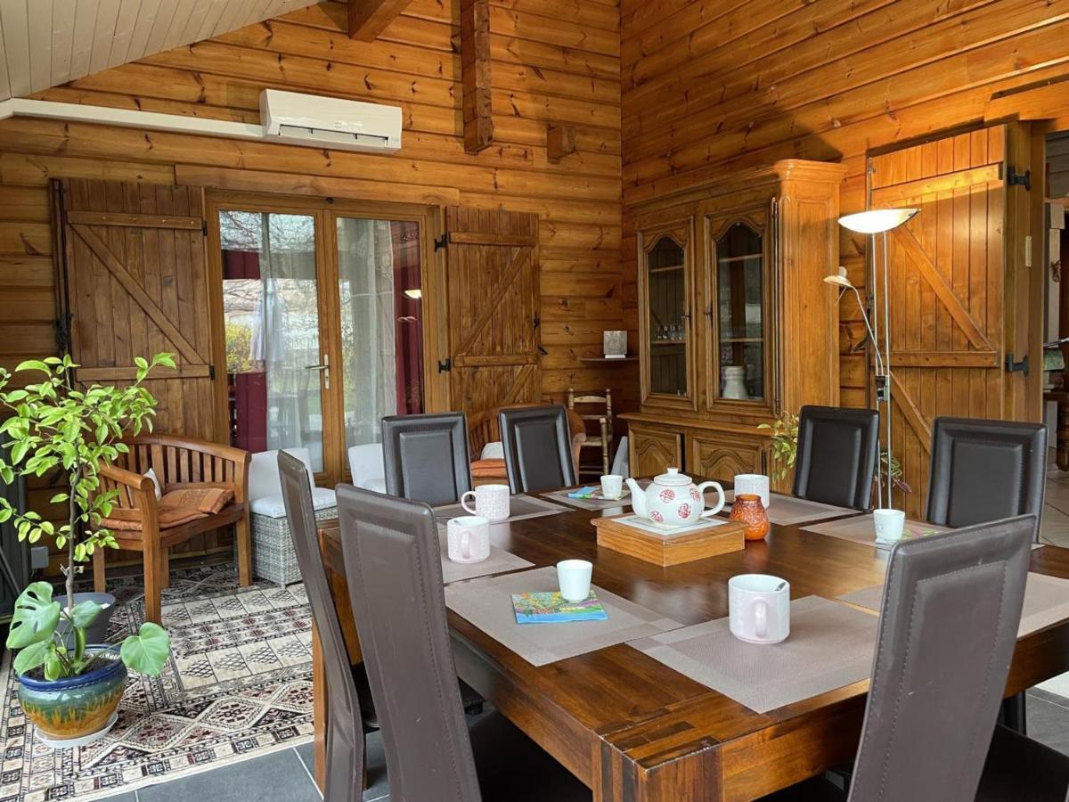 Chalet De Charme Avec Sauna Et Piscine Couverte, Proche De Vichy, Tout Confort, Animaux Acceptes - Fr-1-489-370 Villa Saint-Rémy-en-Rollat Kültér fotó